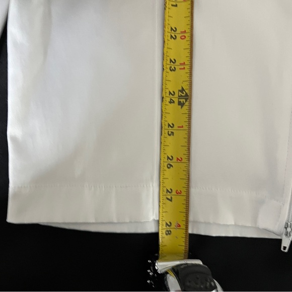 Golden Wear White Golf Capri Pant - Size 12 - Picture 9 of 10